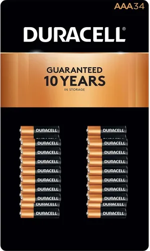 Vista 7 de Duracell Coppertop - Pilas AAA con ingredientes Power Boost, paquete de 2 baterías triple A con energía de larga duración, batería alcalina AAA