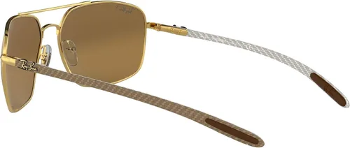 Vista 5 de Ray-Ban RB8322ch Chromance - Gafas de sol cuadradas espejadas para hombre