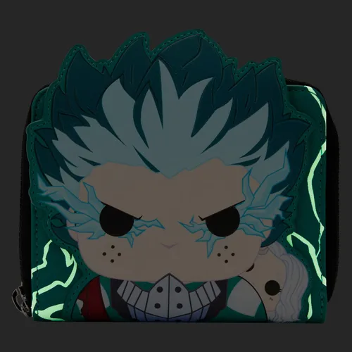 Vista 3 de Loungefly POP My Hero Academia Deku Infinity Wallet