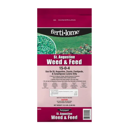 Vista 4 de Fertilome (13917) St. Augustine Weed & Feed 15-0-4, 25.6 lbs