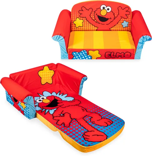 Vista 15 de Muebles Marshmallow para niños, sofá de espuma 2 en 1, Minnie Mouse, por Spin Master