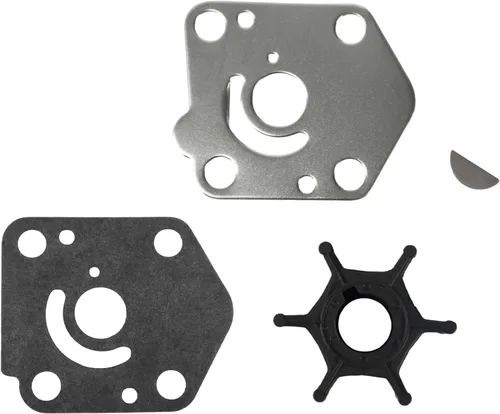Vista 2 de Kit de reparación de impulsor de bomba de agua 17400-93951 Reemplazo para fuerabordas Suzuki 9.9HP 15HP DT9.9 DT15C DF9.9 DF15 Johnson Evinrude