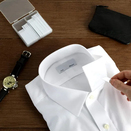 Vista 4 de 100 estancias de cuello de plástico para hombres camisa de vestir 2 "2.2" 2.5" 2.7 o 3" pulgadas