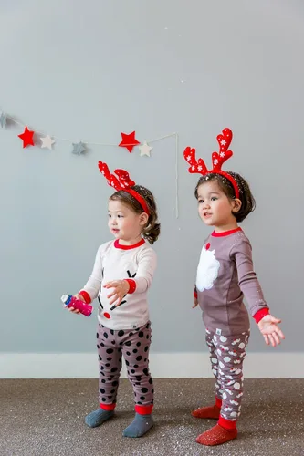Vista 47 de VAENAIT BABY Infant Toddler Kids Adult Couple Family Matching Women Men Christmas Pjs Xmas Holiday Buffalo Plaid Pajama Set