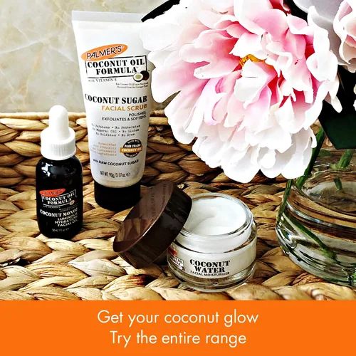 Vista 7 de Palmer's Exfoliante facial de azúcar de coco, fórmula de aceite de coco, 3.17 onzas (paquete de 3)