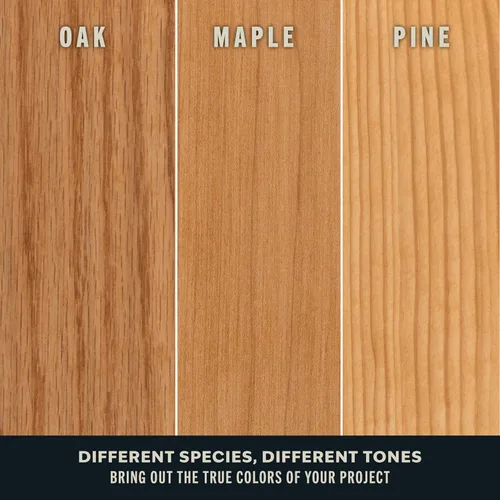Vista 4 de Varathane 262023 - Tinte de madera prémium de secado rápido, Spring Oak, media pinta
