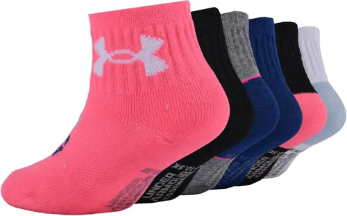 Vista 3 de Under Armour Paquete múltiple de calcetines para bebé niña