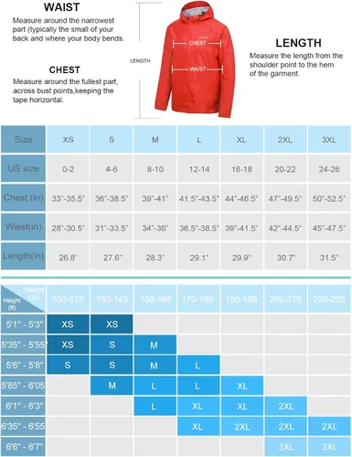 Vista 6 de BALEAF Chaqueta impermeable para hombre con capucha ligera de secado rápido para tormentas de lluvia