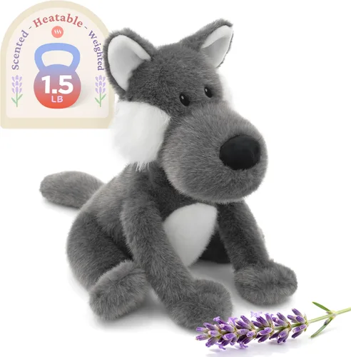 Vista 17 de IKASA Animal de peluche de pingüino para microondas, almohadilla térmica para mayor comodidad y calidez, calentable y refrigerable de 1.5 libras