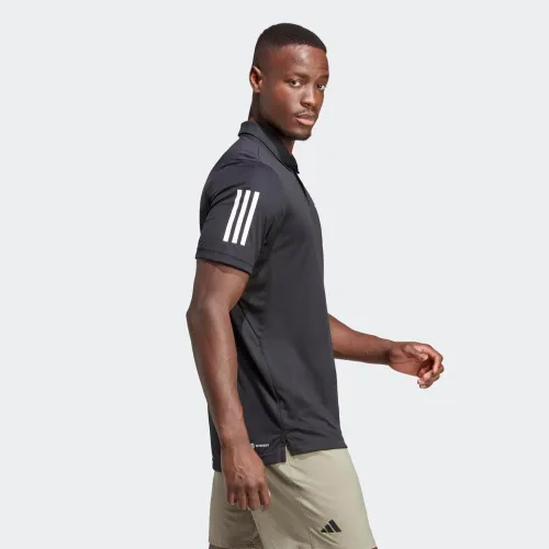 Vista 4 de adidas Polo de tenis Club de 3 rayas para hombre