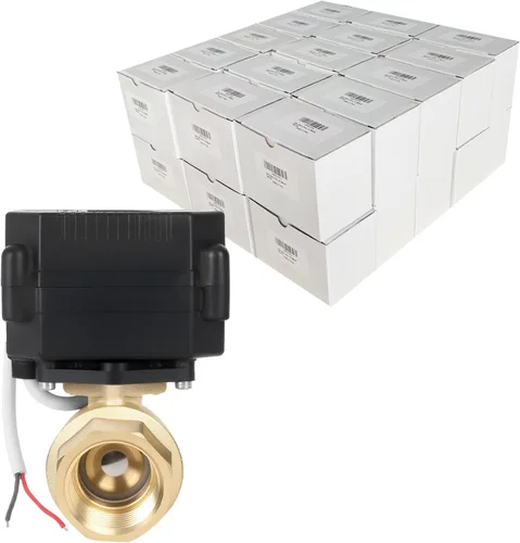 Vista 11 de Válvula de Bola Motorizada de Latón de 1/2" - Válvula de Agua Eléctrica de 2 Cables con Retorno Automático, Válvula de Bola Automática de 9-24V