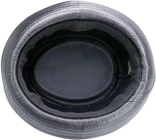 Vista 3 de Sombrero de cuero sintético para hombre