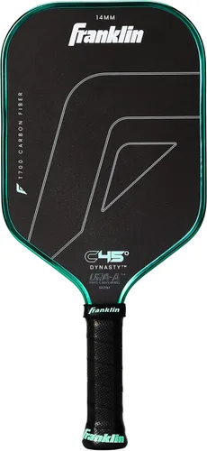 Vista 13 de Franklin Sports Paletas profesionales de Pickleball – Serie de fibra de carbono C45 - Aprobadas oficialmente por USAP + UPA – Diseño para jugadores