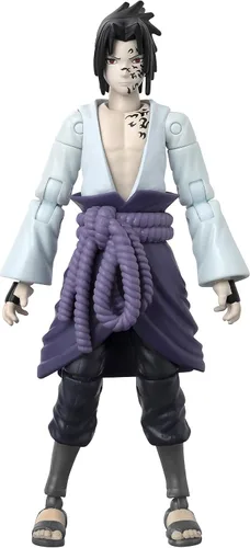 Vista 6 de Anime Heroes Bandai 6.7 in Naruto Sasuke Uchiha Figura de acción - Figura