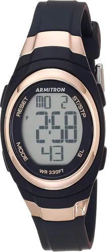 Vista 10 de Armitron Reloj deportivo con cronógrafo digital para mujer, correa de resina, 45/7034