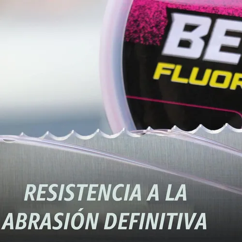 Vista 6 de Beyond Fluorocarbon Leader - Línea de pesca 100 % puro de fluorocarbono, altamente resistente a la abrasión, invisible bajo el agua, resistente a