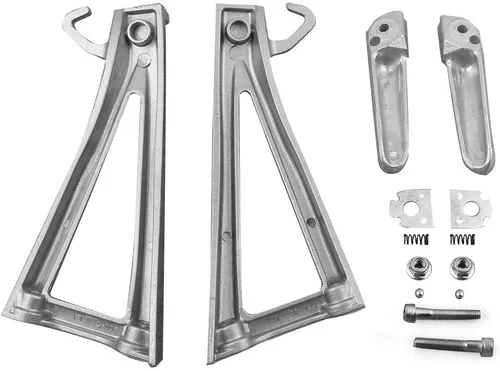 Vista 2 de Reposapiés trasero de aluminio para motocicleta compatible con YAMAHA YZF R6 2006 2007 2008 2009 2010
