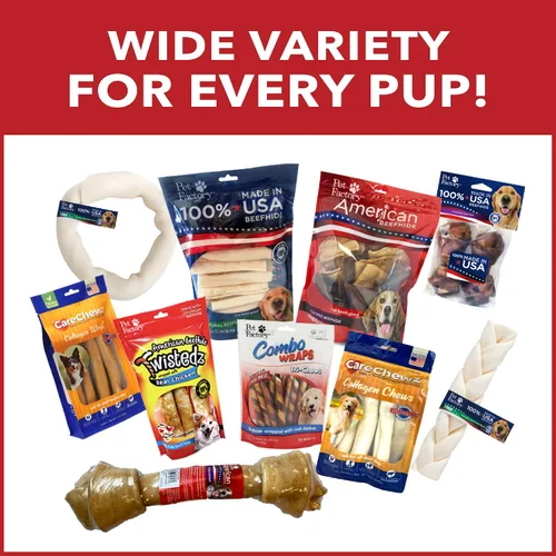 Vista 9 de Pet Factory American Beefhide - Mini rollos de golosinas masticables para perros de 3 a 3.5 pulgadas, sabor a pollo, 14 unidades/1 paquete