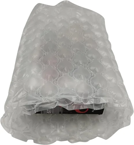 Vista 5 de Película para Máquina de Colchón de Aire Rollo de Relleno de Embalaje de Almohada de Burbujas Pequeñas 984 pies x 16" x 12