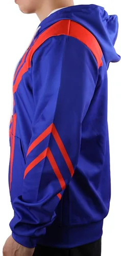 Vista 3 de Rulercosplay Sudadera con capucha de dibujos animados de anime, impresión digital, moda con cremallera para hombre, mujer