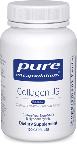 Vista 8 de Pure Encapsulations Collagen JS - Salud de la piel y las articulaciones* - 1,000 mg de colágeno BioCell hidrolizado - Sin gluten y sin OGM - 60