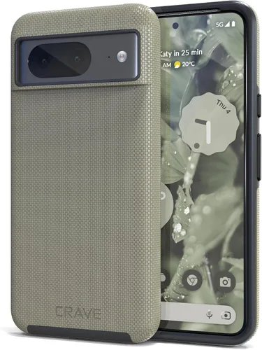 Vista 13 de Crave Funda para Pixel 5, Funda de la Serie de Protección Dual Guard para Google Pixel 5 - Aqua