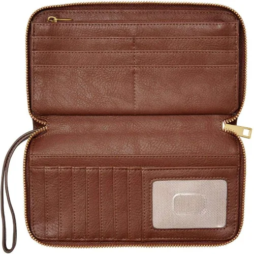 Vista 3 de Fossil Bolsa de cuero Ryder tipo bolso de mano para mujer.