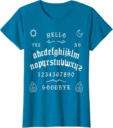 Vista 60 de Camiseta inspirada en la tabla Spirit Board Ouija Asphalt Grey