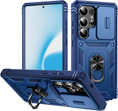 Vista 76 de Funda para Galaxy Note 20 Ultra, a prueba de golpes, resistente a los impactos con cubierta protectora de lente deslizante para Samsung Galaxy Note