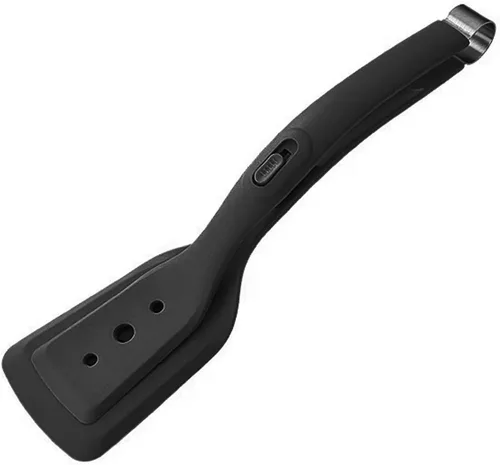 Vista 12 de Espátula y pinzas de silicona 2 en 1, espátula multiusos de 11.6 pulgadas, herramienta de cocina de cocina para voltear pescado, filete, panqueques