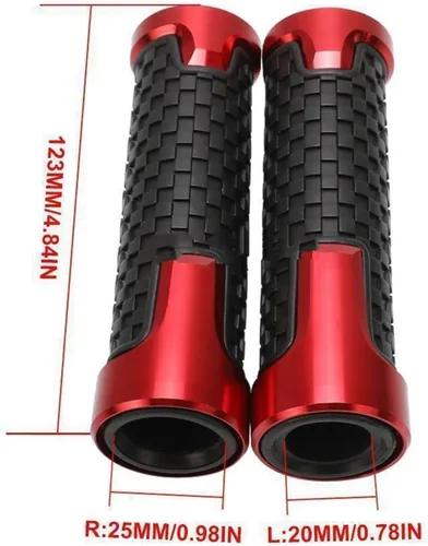 Vista 2 de Motorcycle Handlebar Grips for Suzuki VSTROM1050 V-Strom 1050 2019 2020 2021 Motorcycle Accessories 7/8'' 22mm Handlebar Hand Grips Handle Bar Cover