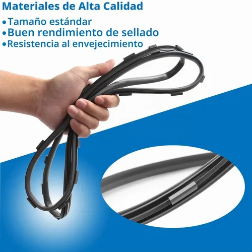Vista 4 de DC62-00344A Secadora Panel frontal Junta de sello de aire Reemplazo para secador Samsung AP5916629, PS4276050, DV48H7400GW, DV400GWHDWR