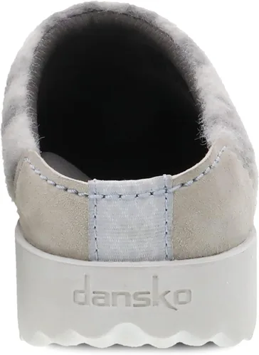 Vista 5 de Dansko Pantuflas de lana Lucie para mujer con suela exterior y soporte de arco