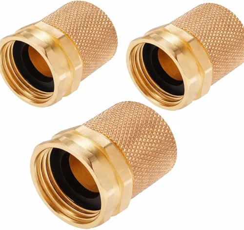 Vista 3 de Orbit Ultimate Brass Female - Paquete de 2 reparaciones de manguera de agua de 5/8 pulgadas