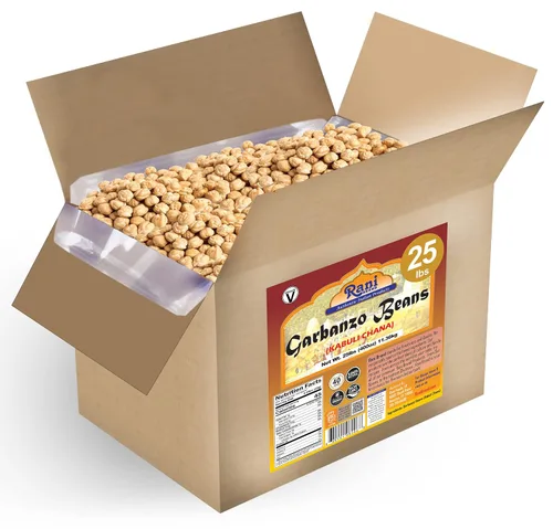 Vista 9 de Rani - Garbanzos (Kabuli Chana) 32oz (2lbs) 908g ~ Completamente naturales Vegano Apto para gluten Sin OGM Kosher De origen indio