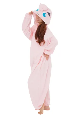 Vista 2 de Disfraz Kigurumi de Jigglypuff para Adultos Pokémon Multicolor