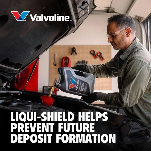Vista 70 de Valvoline SynPower Full aceite sintético para motor, 1 Cuarto de galón, Ambar