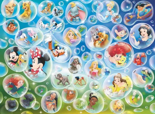 Vista 2 de Ravensburger Disney Classics - Rompecabezas para niños de 9 años, 300 piezas XXL [Exclusivo de Amazon]