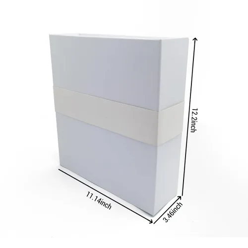 Vista 2 de Caja de recuerdos DIY Baby Storage Customzied Treasured Memories Compartimentos Baby Shower Regalo de maternidad Regalo de cartón para recién