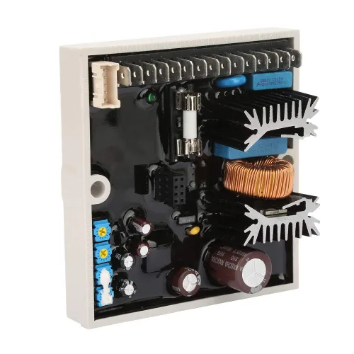 Vista 8 de Regulador de voltaje automático para generador, entrada 40-270VCA, control digital, salida 5A