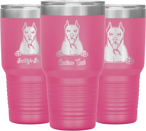 Vista 18 de Personalized Dogo Argentino Dog Mom Dad Tumbler, Dogo Argentino Mommy Daddy Coffee Tumbler, Dogo Argentine Mastiff Christmas Women Men Present, Dog
