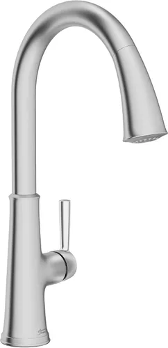 Vista 9 de American Standard 9319310.002 Renate Grifo de cocina desplegable con pulverizador cromado