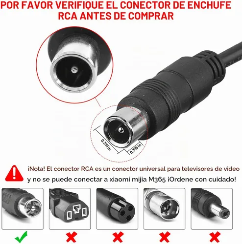 Vista 3 de TREE.NB Cargador eléctrico de la vespa de 42V 2A para la batería del Li-ion