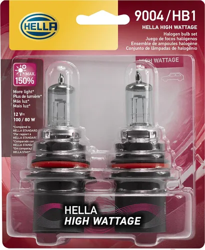 Vista 12 de HELLA 9004 - Kit de ampolla doble de 2.0 TB de alto rendimiento, 12 V, 65/45 W, paquete de 2