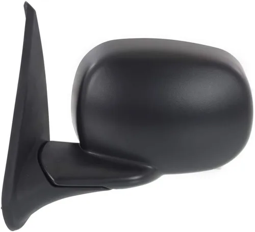 Vista 2 de Para Dodge Ram 1500/2500/3500 Van 1999-2003 Espejo de puerta lateral del conductor Plegado manual No calefactable Negro texturizado Van