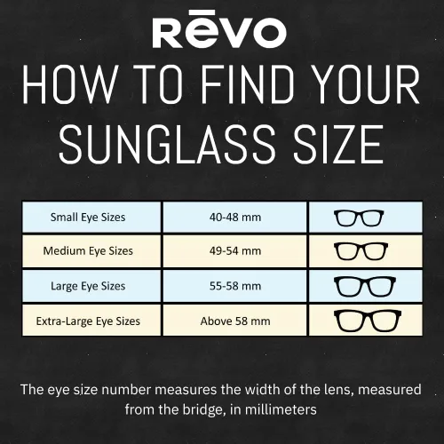 Vista 7 de Revo Gafas de sol polarizadas Espen x Bear Grylls Marco rectangular Marco azul mate con lente de grafito