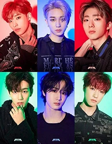 Vista 8 de FNC ENT P1Harmony Disharmony Destaca el primer mini álbum CD+1p póster plegable en el paquete+88p folleto+1p foto de pie + 1p etiqueta