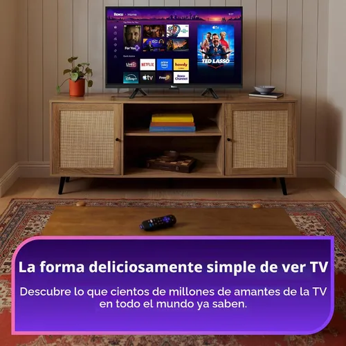 Vista 2 de Roku Streaming Stick 4K con control remoto por voz - HDR10+ y Dolby Vision
