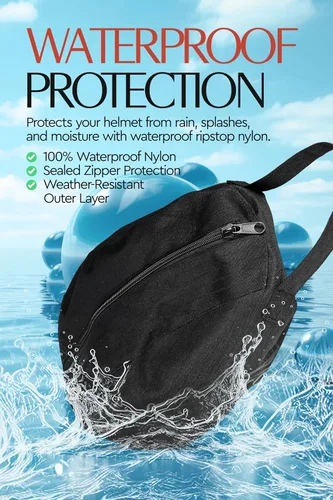 Vista 5 de HORZE Ecuestre Bicicleta Montar Fácil de Llevar Casco De Nylon Impermeable Caso