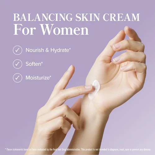 Vista 2 de Advanced Estro-Life Crema equilibrante para la piel para mujeres Crema cosmética para la piel con estriol, ñame silvestre, cohosh negro, vitamina